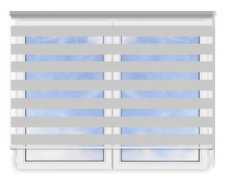 Стандартные рулонные шторы День Ночь монца 15 цена. Купить в «Мастерская Жалюзи»